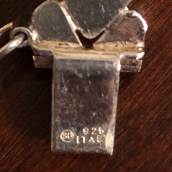 Italy 925 chevron link choker - Picture 8 of 12